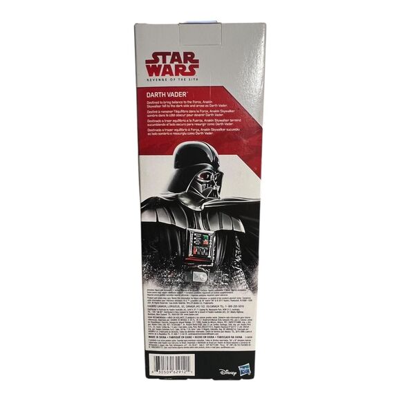 Star Wars Darth Vader Action Figure Hasbro Disney Revenge Of The Sith New Boxed - Picture 2 of 7